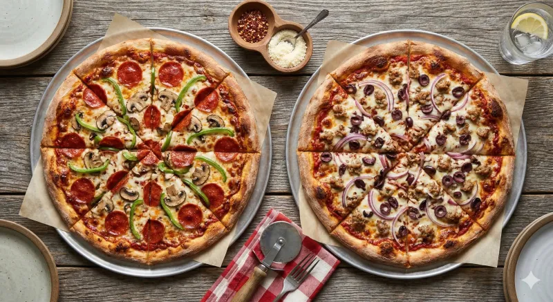 Two large pizza deal