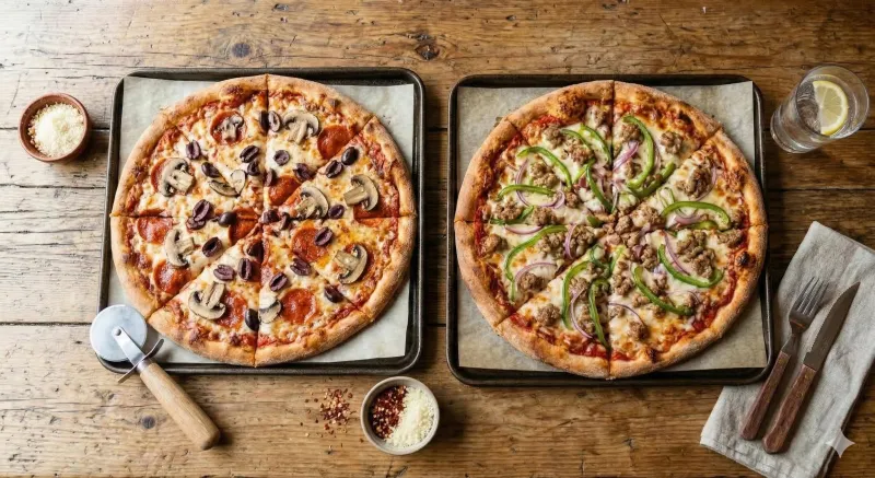 Two medium pizza deal