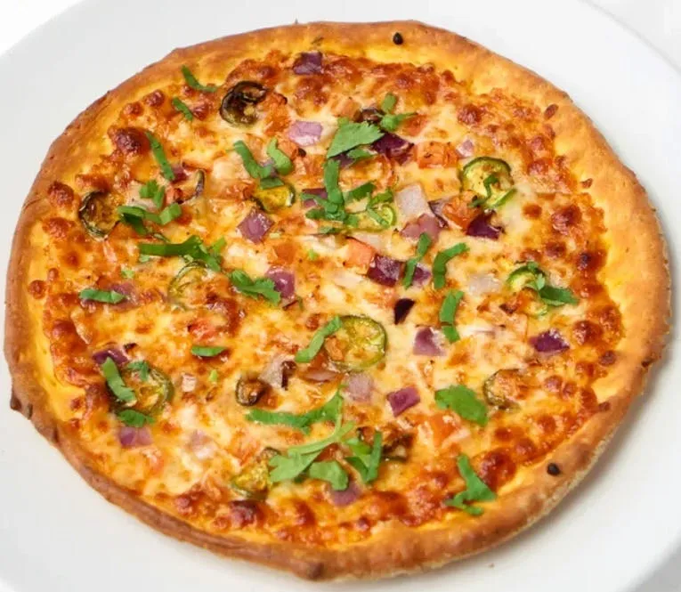 Desi Thai Chili Pizza